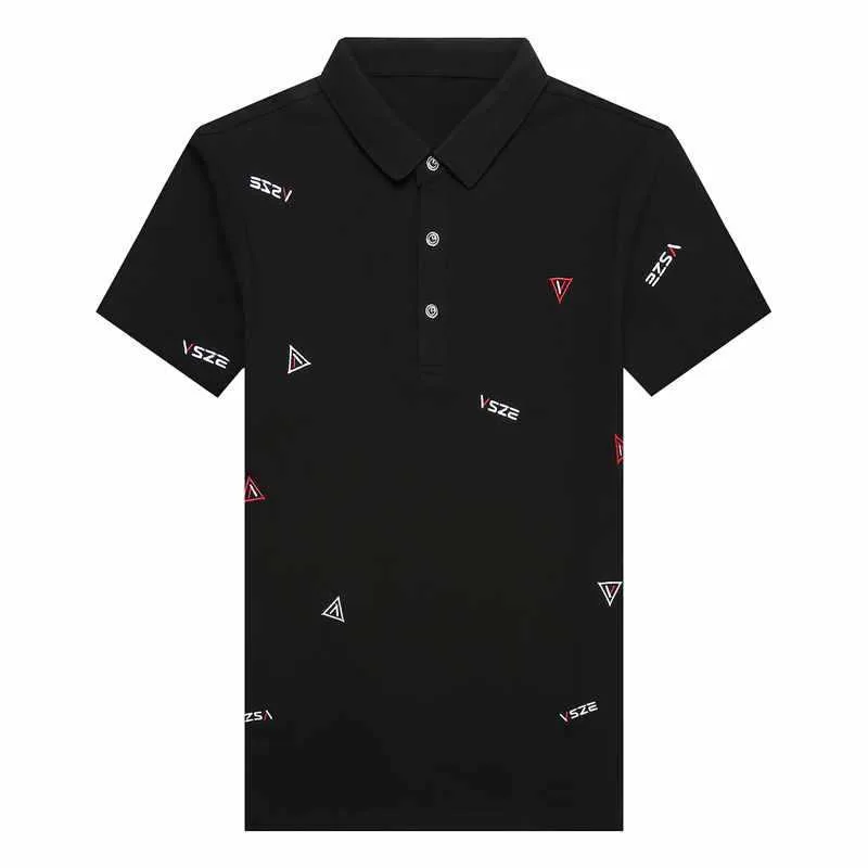 

Men Business Casual Polo Homme Short Sleeve High Quality Pure Cotton Casual Polo Shirt Men