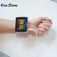physiotherapy 650nm laser therapy instrument to treat hypertensiondiabetesrhinitischolesterol healthcare product