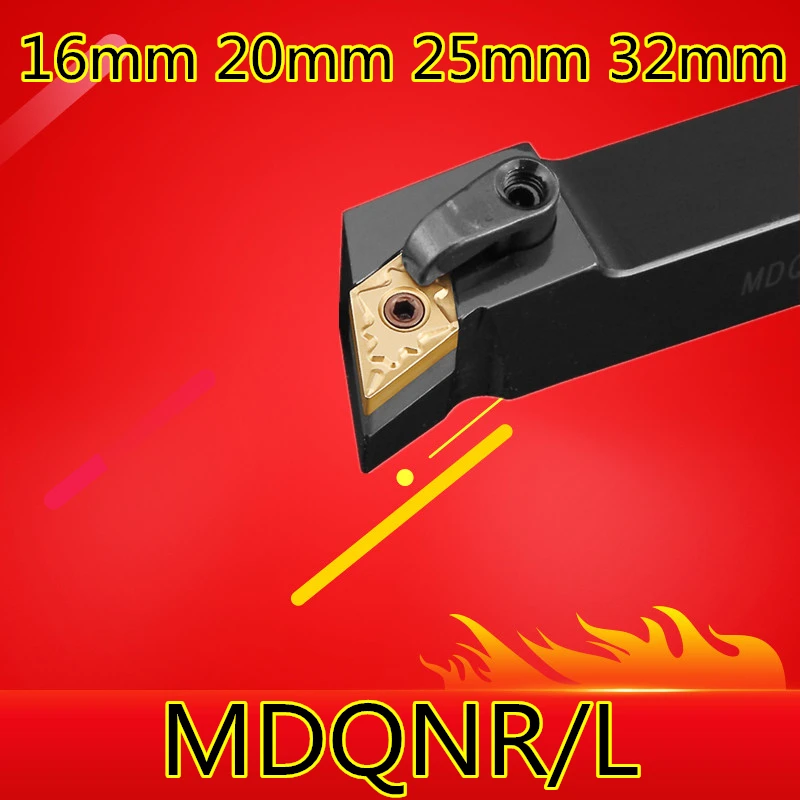 

1PCS MDQNR1616H11 MDQNR2020K11 MDQNR2525M11 MDQNR2020K15 MDQNR2525M15 MDQNR3232P15 MDQNL CNC Metal lathe turning external tools