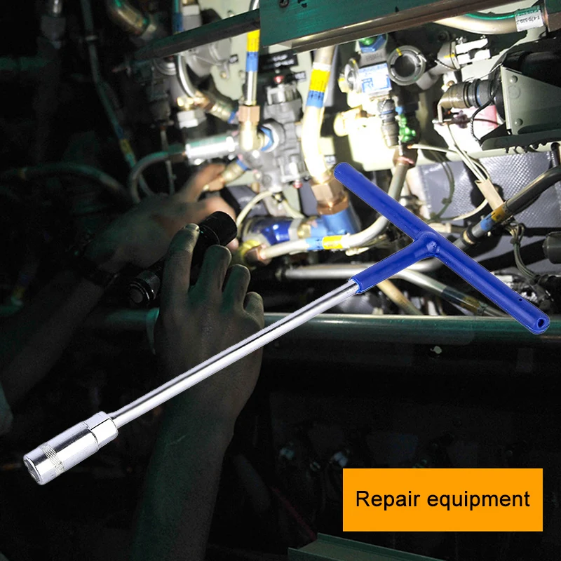 Т-образный торцевой ключ гаечный Спиннер 6-19 мм портативный инструмент для снятия