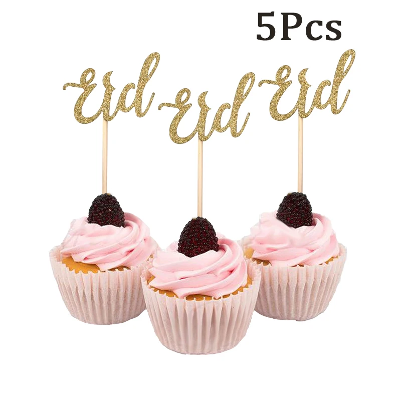 5Pcs gold Chicinlife 1 компл. ИД Мубарак воздушный шар баннер печенье бумага подарок наклейки Рамадан мусульманский фестиваль светодиодный светильник полосы вечерние украшения - Цвет: 5Pcs gold