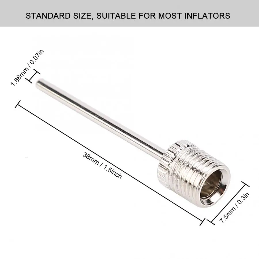 Насос Needle 100 шт./компл. прочный воздушный насос газовый шарик наполнительная