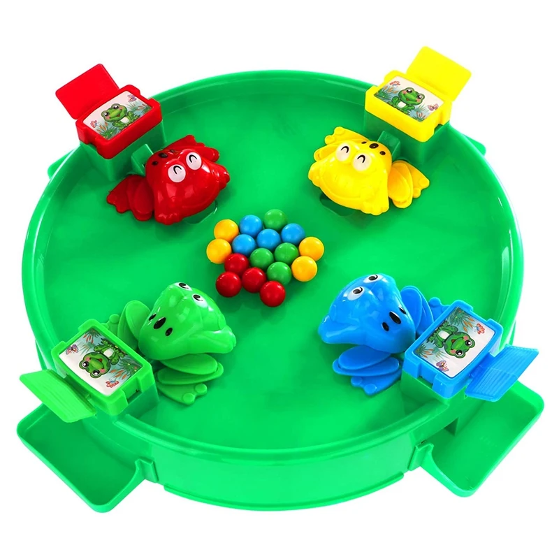 

Игра настольная с голодными лягушками для детей старше 3 лет