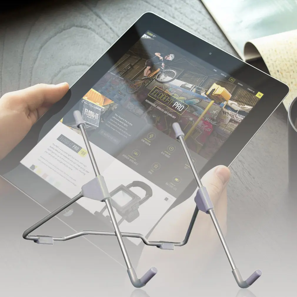 

Multifunctional Folding Portable Tablet PC Laptop Stand Universal Adjustable Desktop Computer Support Bracket Aluminum Alloy