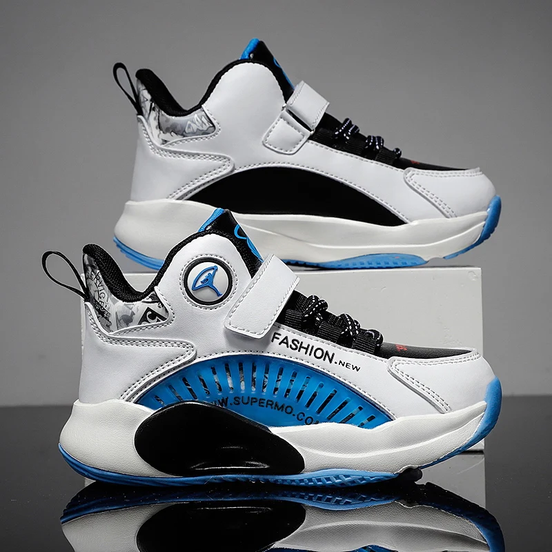 

2022 Spring New Children's Basketball Shoes For Boys Non-slip Kids Sport Shoes Boys Sneakers Outdoor Sneakers Boy Trainers