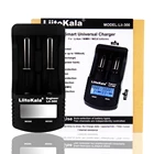 Зарядное устройство LiitoKala для аккумулятора 18650 с ЖК-дисплеем