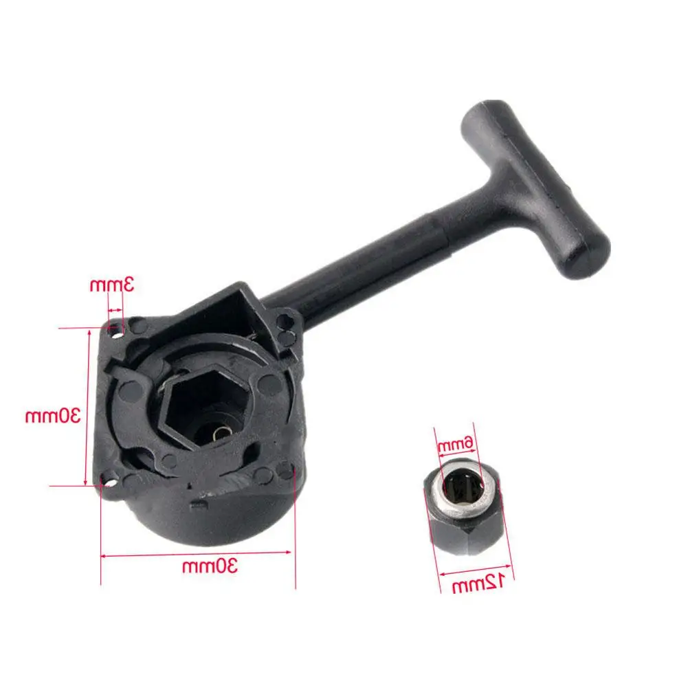 Pull Starter Recoil Start Kit для RC 1/10 R025 R020 HSP .18 Nitro Vertex VX игрушка двигатель багги адаптер