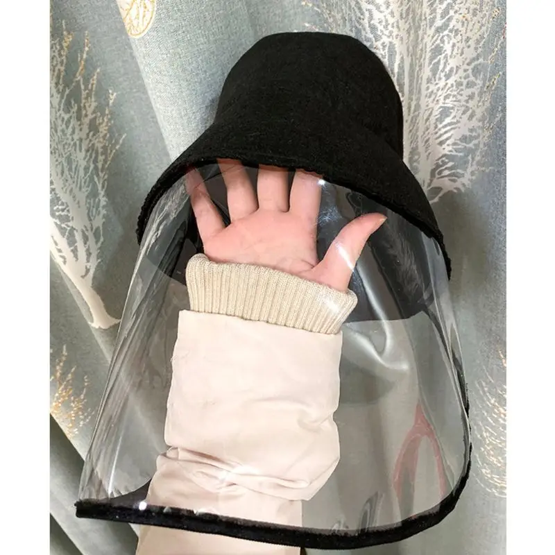 

Unisex Anti pollution Anti-fog Anti Droplet Spittle Dust-proof Protective Full Face Cover Mask Bucket Caps Hats