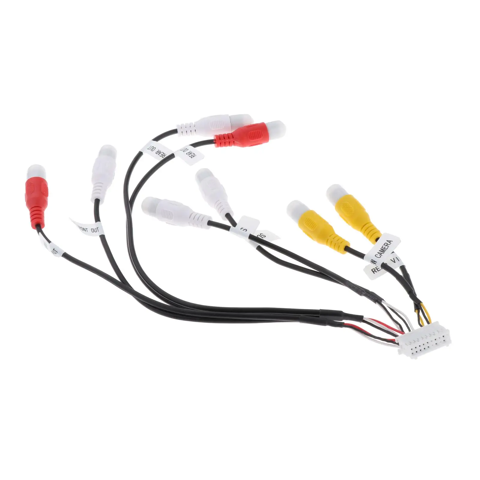 

RCA Harness Cable Wire Harness Speaker Connector Rear Camera Accessories Fit for Ilxw650E Ilx-W650 Ilx-W650E Ilxw650
