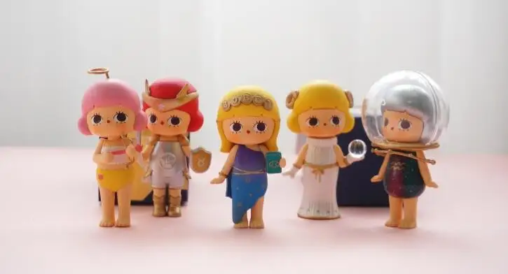 12 styles Blind-Box Mystery Unknown Box Random Doll Action Cute girl Child toy Mobile phone case decoration New Home decoration