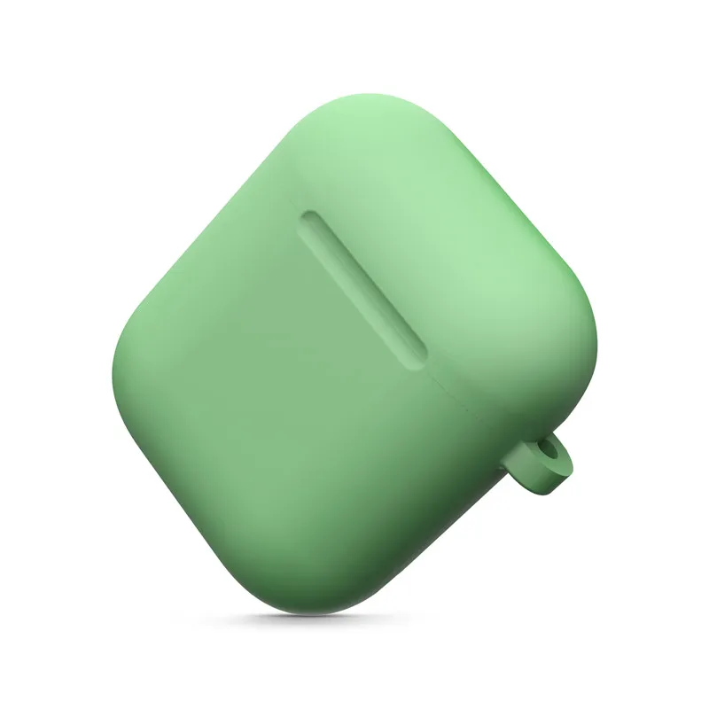 Мини Мягкий силиконовый чехол для Apple Airpods противоударный чехол для Apple гарнитура для Airpods чехол s ультра тонкий Air Pods защитный чехол