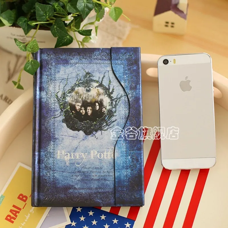 Милый блокнот на магнитной застежке винтажный для путешествий ежедневник