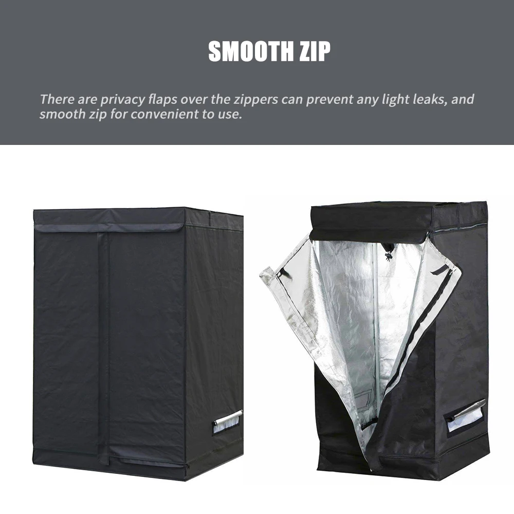 Палатка для выращивания растений в помещении полноразмерная светоотражающая