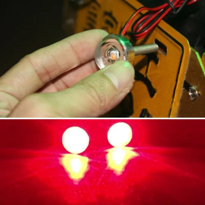 Пара светодиодных дневных ходовых огней для стайлинга мотоцикла