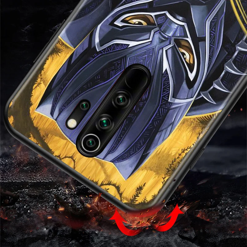 

Black Panther Marvel Avengers Super Hero For Xiaomi Redmi 9A 9C 9 Prime GO 8A 8 7A 7 S2 6A 6 5 Pro Plus TPU Silicone Phone Case