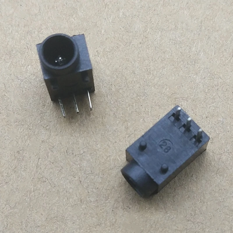 50 шт. черный разъем питания постоянного тока Dc003 3 5 диаметр 1 внутренняя круглая