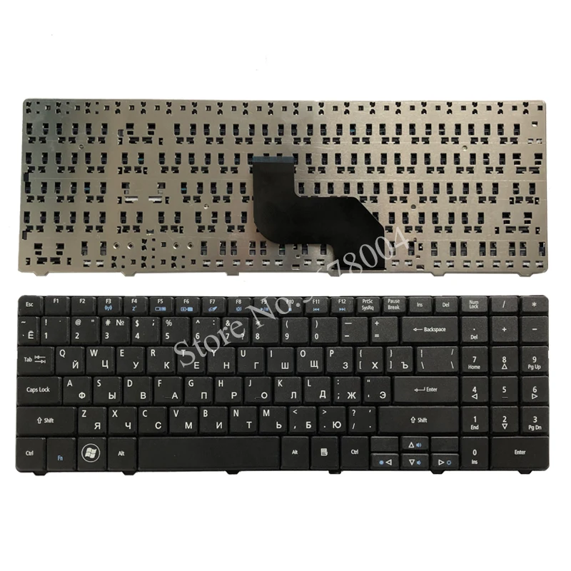 

Russian keyboard for ACER Emachines E725 E525 E430 E628 E630 E637 E625 E627 7732 7732G 7732Z 7732ZG 9Z.N2M82.00R PK1306R3A05 RU