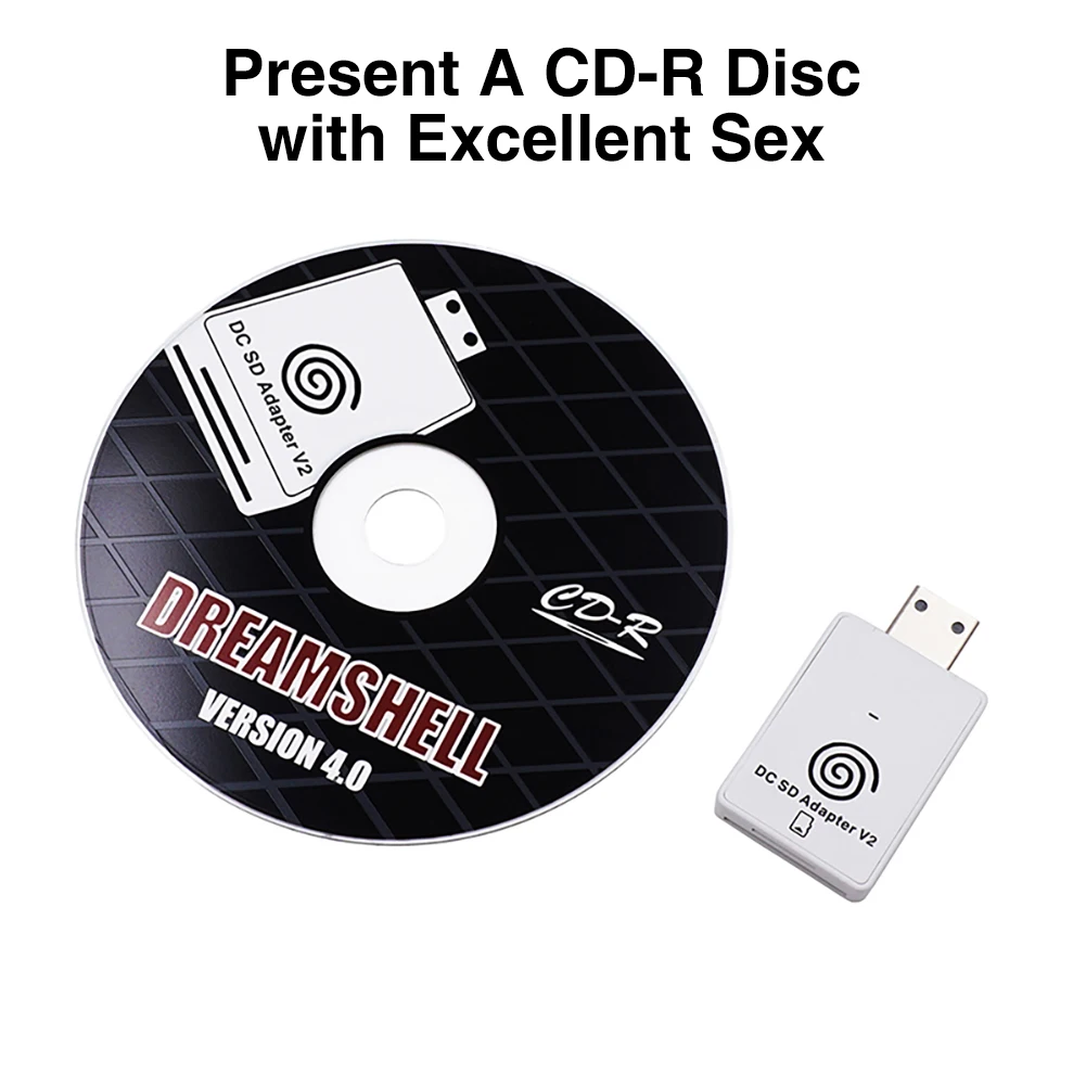 Преобразователь считывателя SD карт для Sega DC Dreamcast TF адаптер скоростной карты