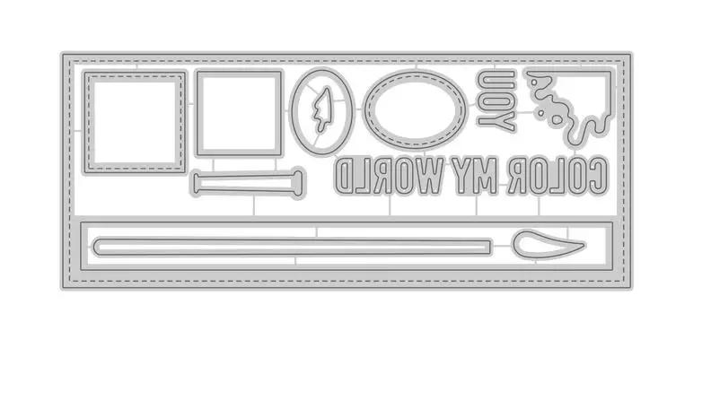 

2021 AliliArts Metal Cutting Dies Slimline frame diy Scrapbooking Photo Album Decorative Embossing PaperCard Crafts Die