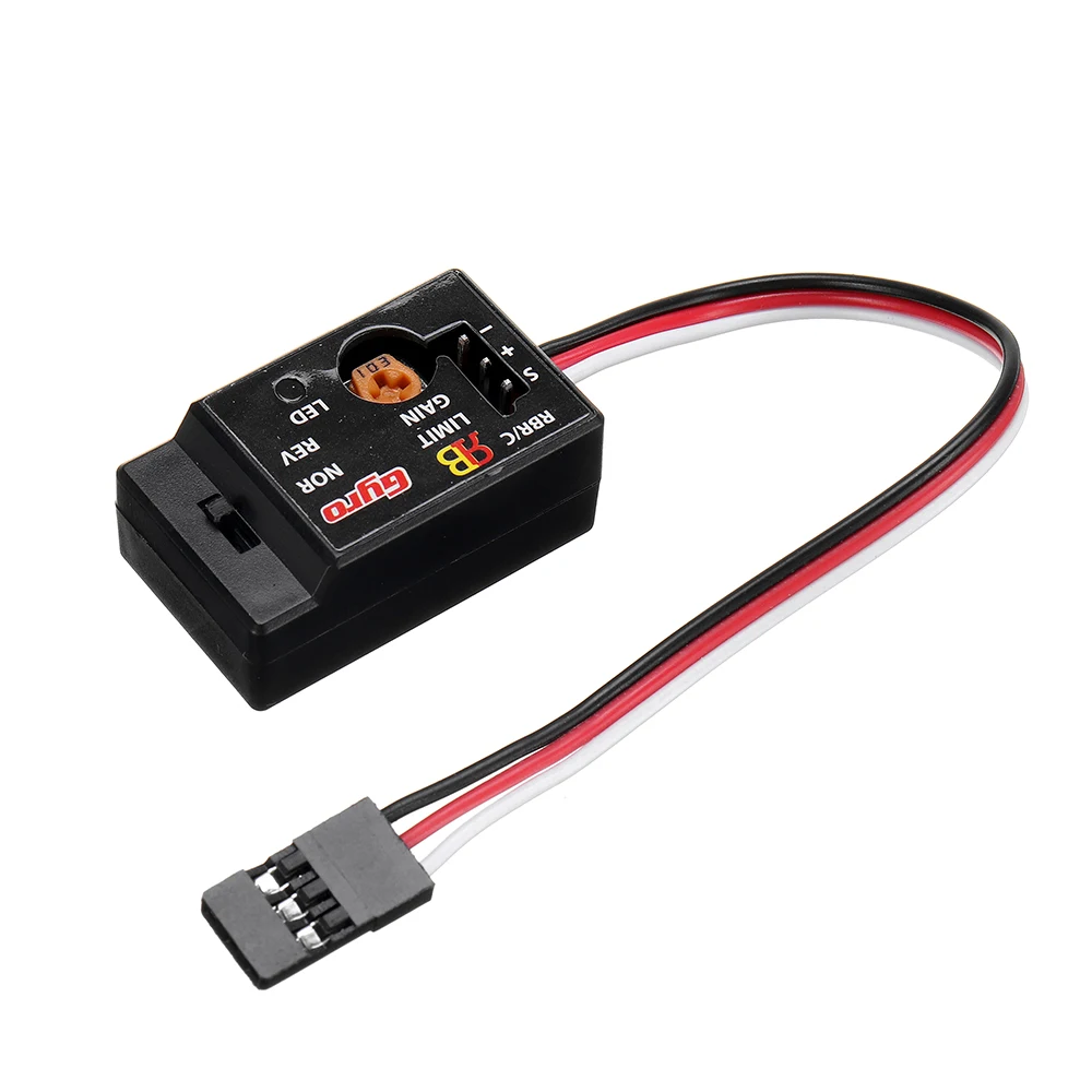 WPL Gyro para D12 1/10 Cami&oacute;n Militar Drift RC coche teledirigido accesorios para veh&iacute;culos, piezas de modelos-4