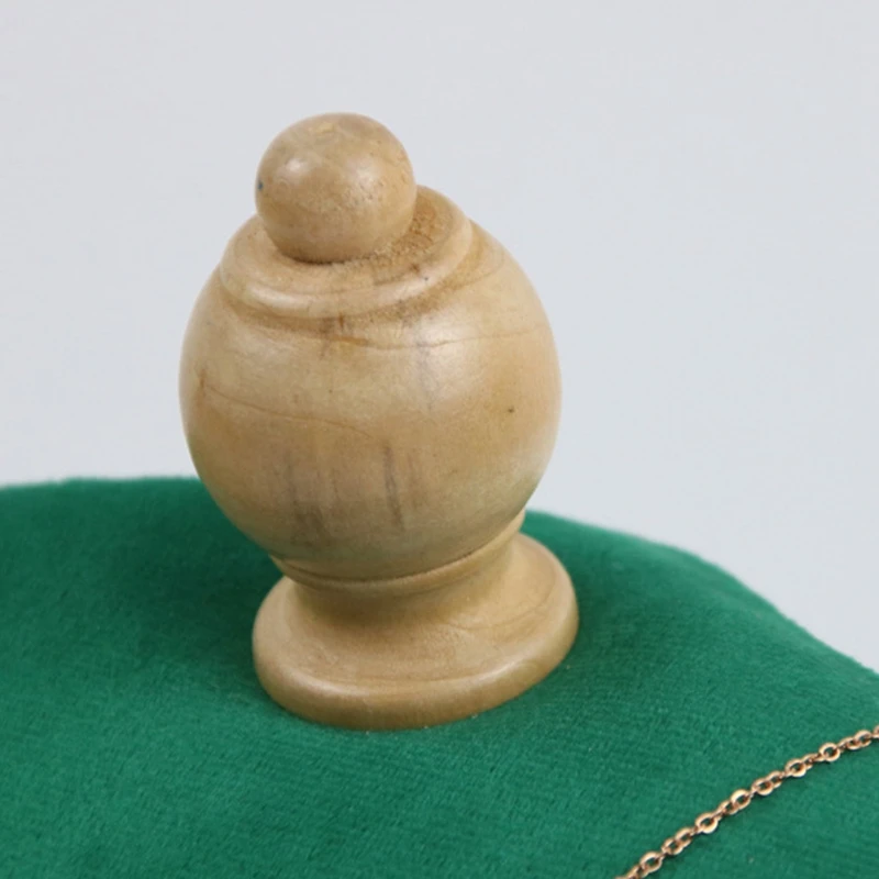 Модный портрет шеи ювелирных изделий стенд металлический колье из фланелевой