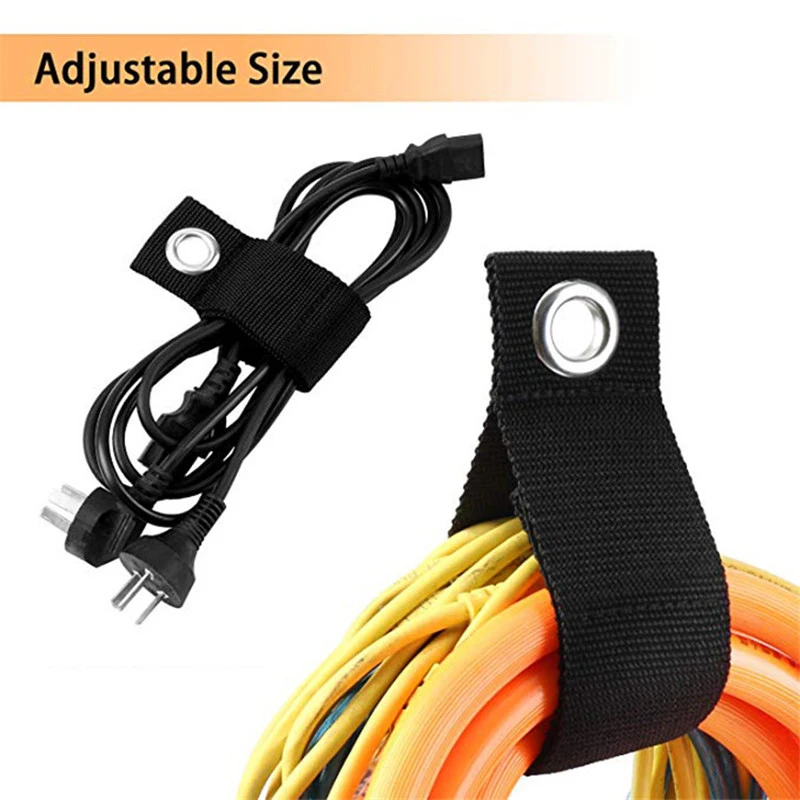6Pcs Extension Cord Hose Heavy Duty Storage Straps Pool Hangers | Дом и сад