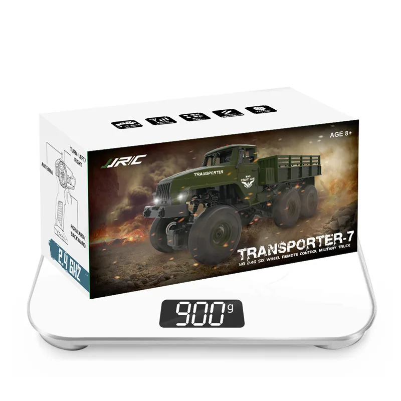 JJRC Q68 Q69 1/18 2 4G 4CH 6WD 130 матовый двигатель желтый/зеленый Радиоуправляемый