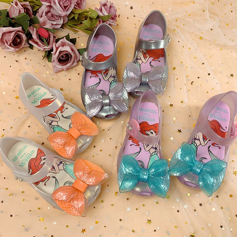 Melissa Желейная обувь детские пляжные сандалии Нескользящие принцессы 2020 |