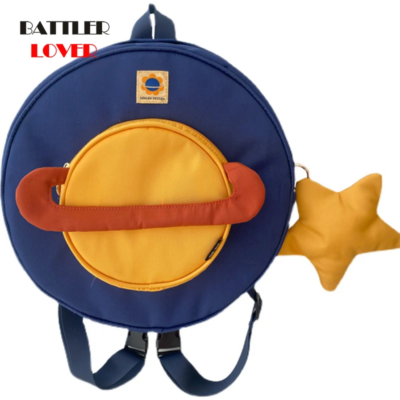 

Space Design Backpacks For Women 2021 Luxury Shoulder Totes Big Capacity Ladies New Brand Round Bagpacks Teenagers School Bags