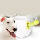 Игрушка для собак, пусковая установка для тенниса, Секция 369 м, автоматическая метательная машина, устройство для бросания мячей для домашних животных с 3 мячиками, тренировочная игрушка для собак