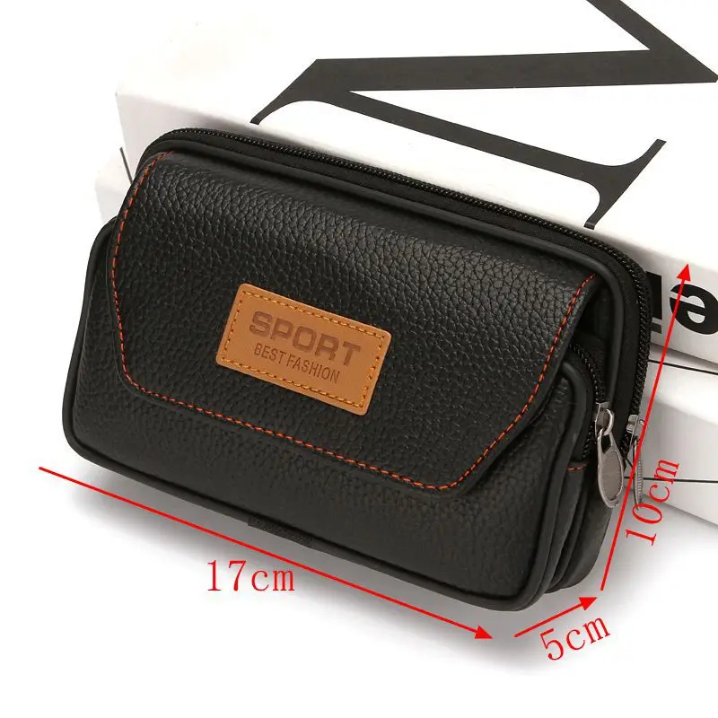 6 5 incn мужские кошельки из искусственной кожи Fannypack Поясные сумки Для мужчин