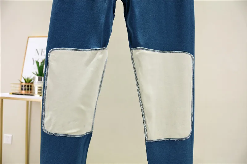 

New Autumn Winter Men Long Johns Thermal Underwear Pants Thick Wear Winter Underpants Russian Canada European Men Protect Knee