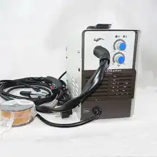 Без газа MIG сварочный аппарат 120а 230 В инвертор IGBT 1 кг Мини-Катушка самозащиты E71T-GS порошковой дуговой проволоки без газа MIG сварочный аппарат