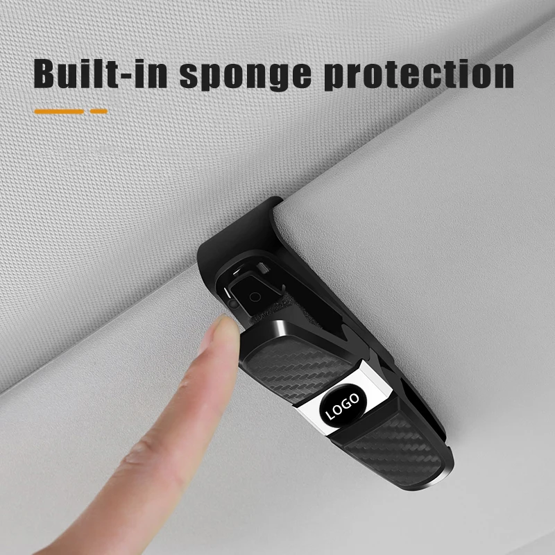 Glasses Case Fastener Cip Car Sun Visor Sunglasses Holder For KIA Cerato Sportage R K2 K3 K5 Ceed Sorento Optima Styling | Автомобили и
