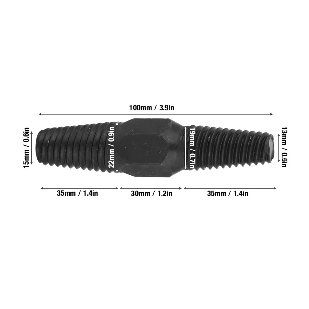 Double Head Pipe Broken Screw Bolt Extractor Damaged Remover 1/2" + 3/4" Dual Use | Инструменты