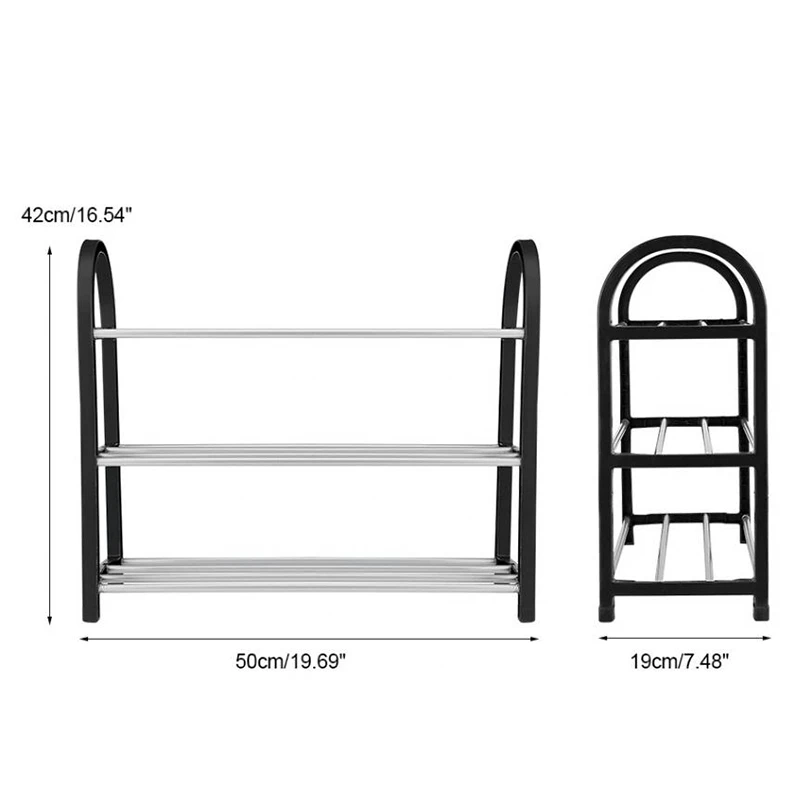 Модная домашняя обувь Тапочки для хранения сумка пластиковый стеллаж обуви