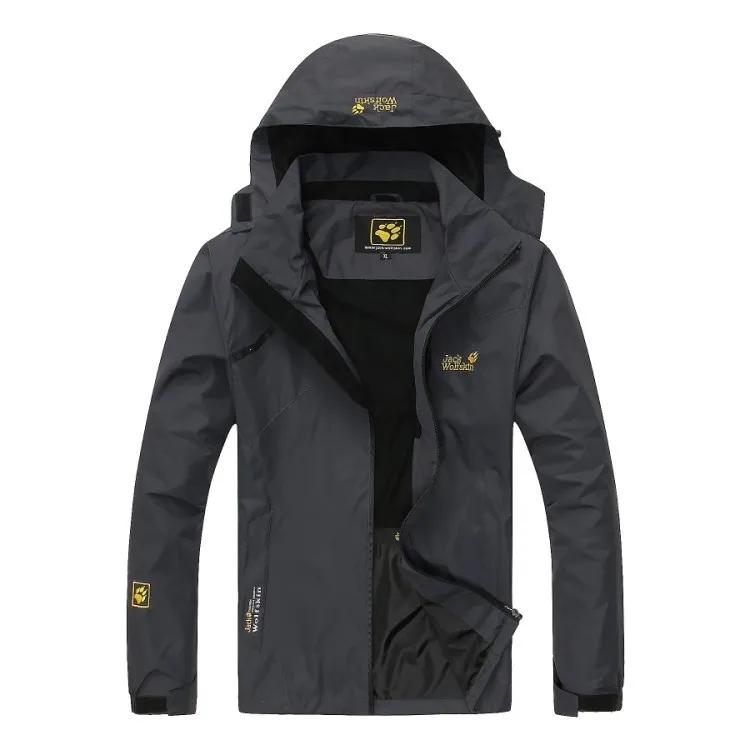 Мужская Уличная однослойная куртка на весну и осень тонкая водонепроницаемая