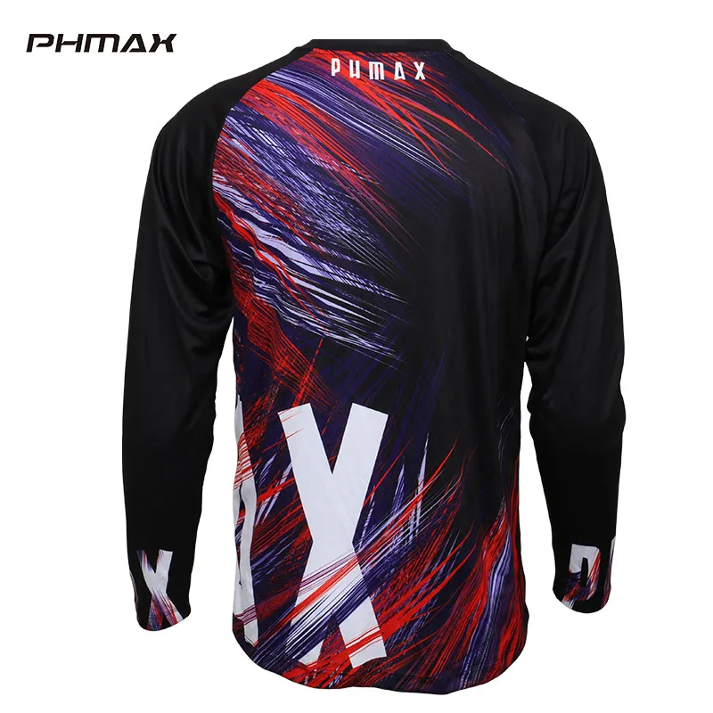 PHMAX велосипедная одежда спортивные майки дышащая быстросохнущая рубашка DH