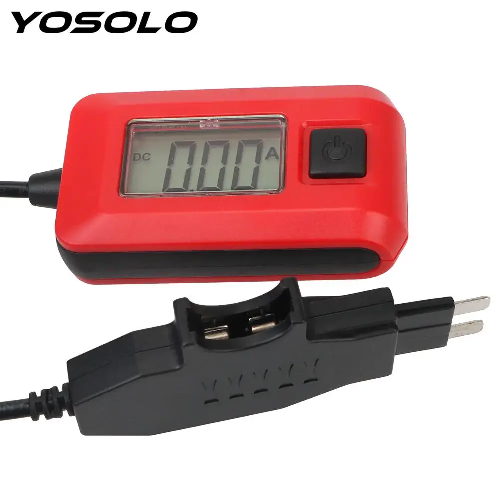 

Fuse Galvanometer 0.01A~19.99A Vehicle Fault Detection By Fuse Diagnostic Tool AE150 12V 20A Car Circuit Fault Finding