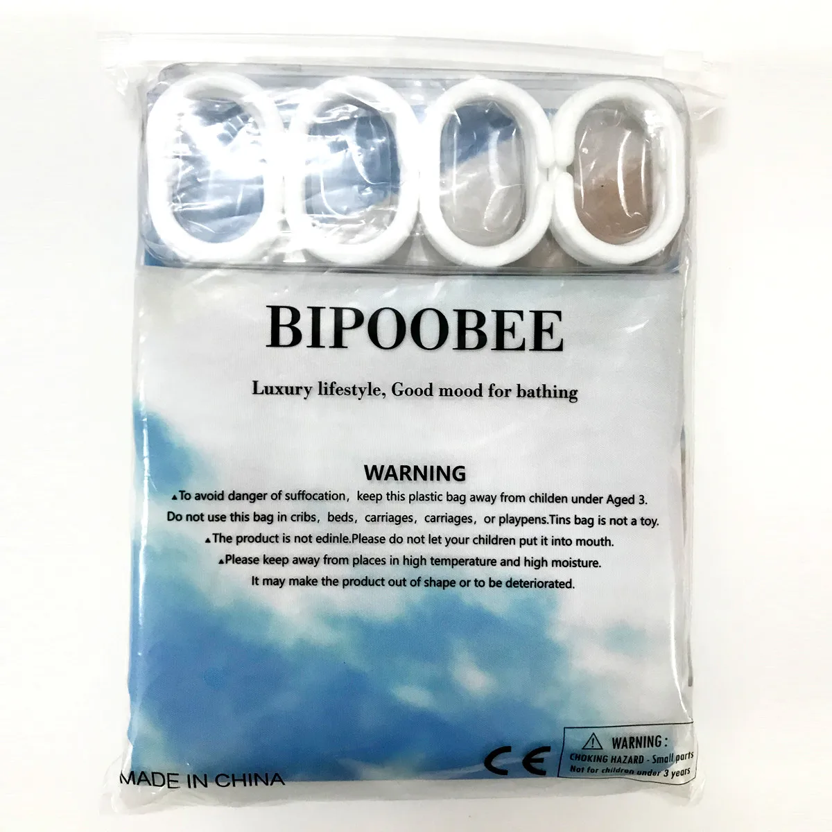 BIPOOBEE американское Для женщин ливня Шторы с украшением в виде бабочки