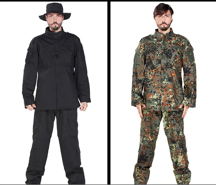 17Color Men Army Tactical Military Uniform Camouflage Combat Shirt Clothes Special Forces ACU Militar Uniforms for Man Coat Set