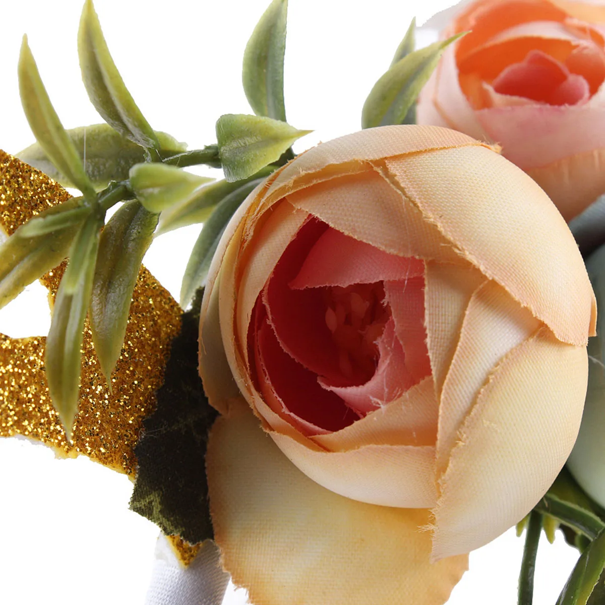 Для маленькой девочки забавная оленьих рогов и повязка на голову с цветами Цветы