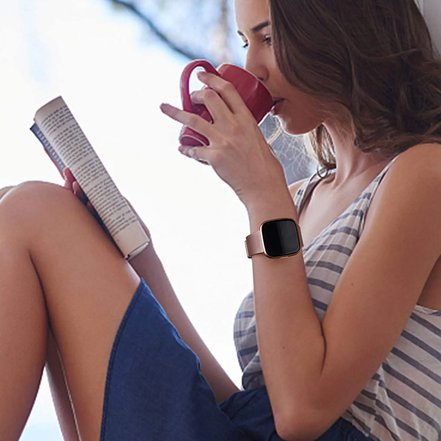 10 шт. силиконовые ремешки для Fitbit Versa 2 / Versa/Versa Lite/Versa SE | Электроника