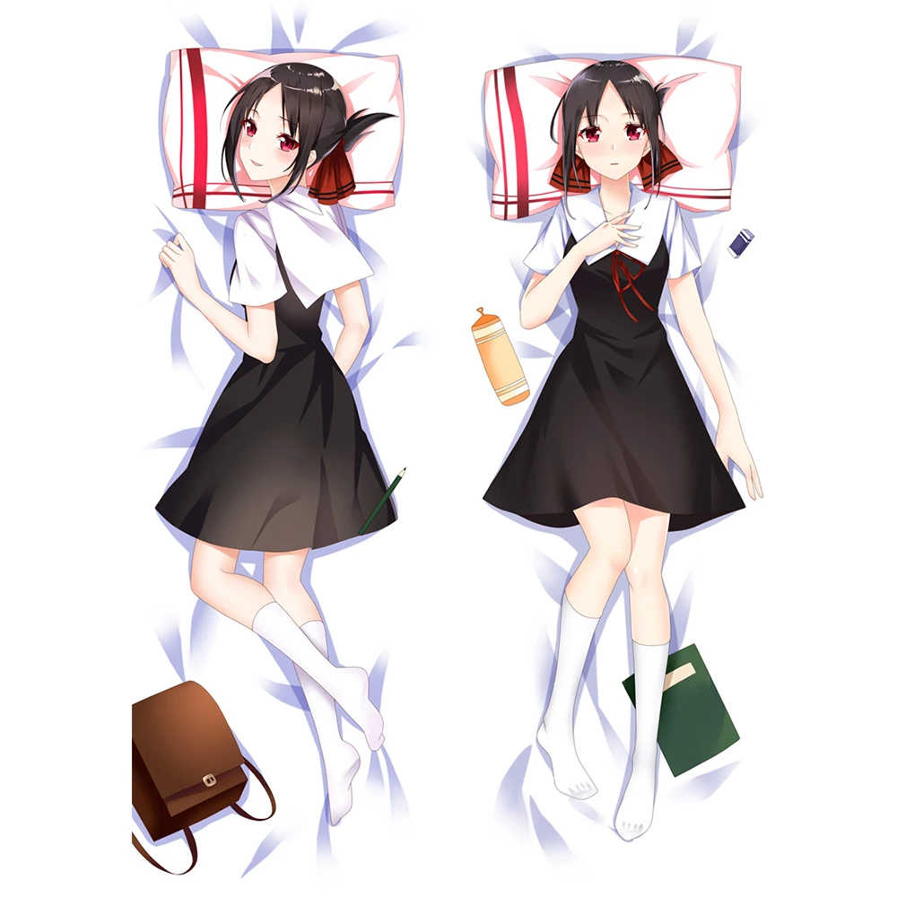 

Kaguya-Sama: Love Is War, наволочка для аниме-игры, обнимающее тело, Chika Kaguya Galgame, персонаж дакимакура