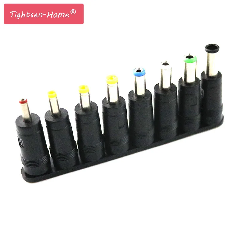 8 шт./компл. Универсальный адаптер питания постоянного тока для ноутбука штекер