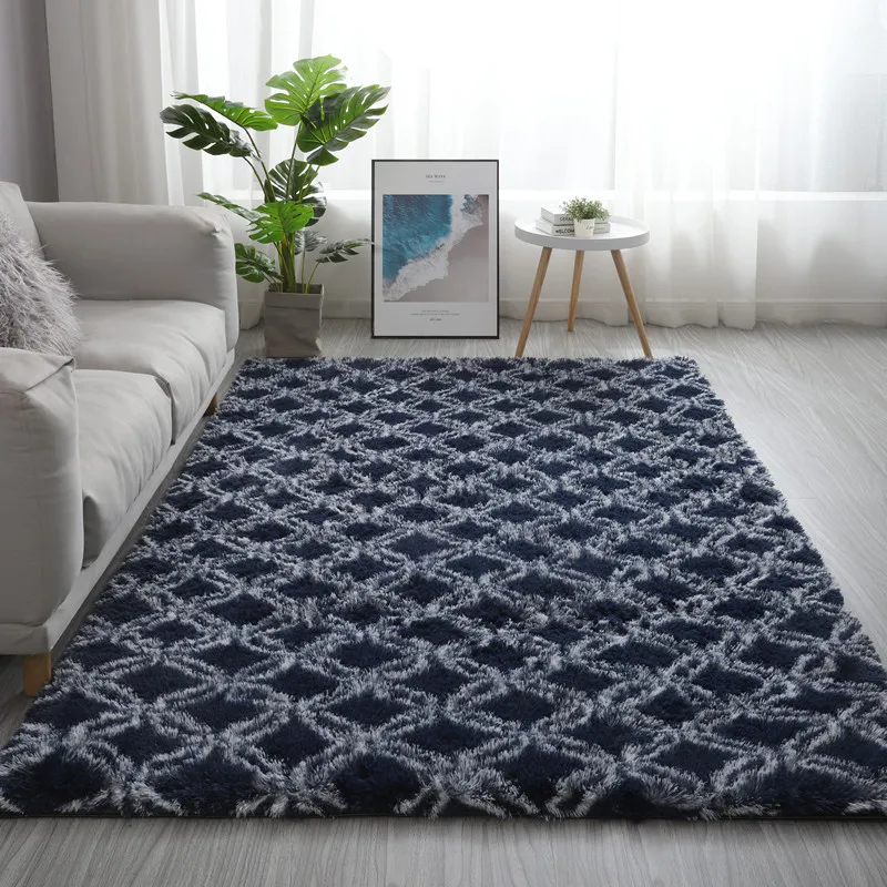 

Nordic ins carpet living room coffee table bedside rug tatami rectangular floor mat children crawling mat balcony bay window rug