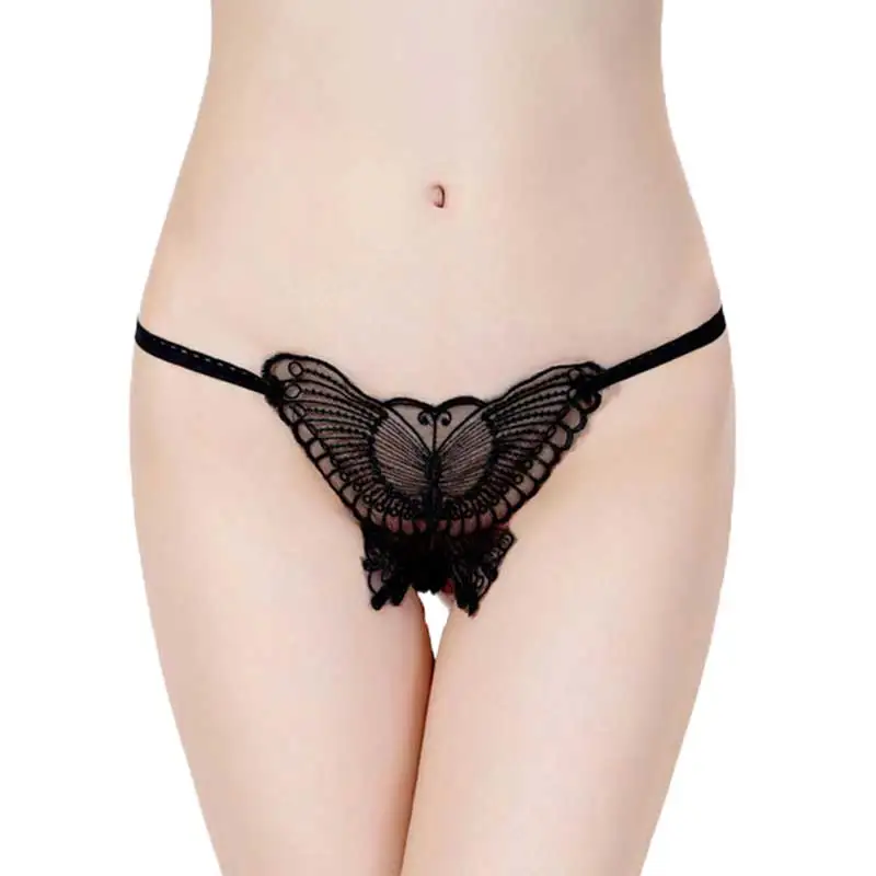 

Black New Design Women Underwear Sexy Lingerie Embroidery Panties Briefs Women Lingerie G-string Fashion Thongs