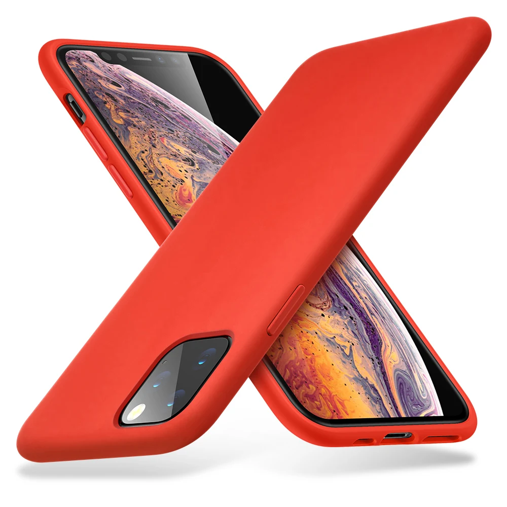 ESR жидкий силиконовый резиновый чехол для iPhone 11 Pro Max Yippee цветной мягкий чехол для iPhone 11 противоударный чехол для iPhone 11 Pro