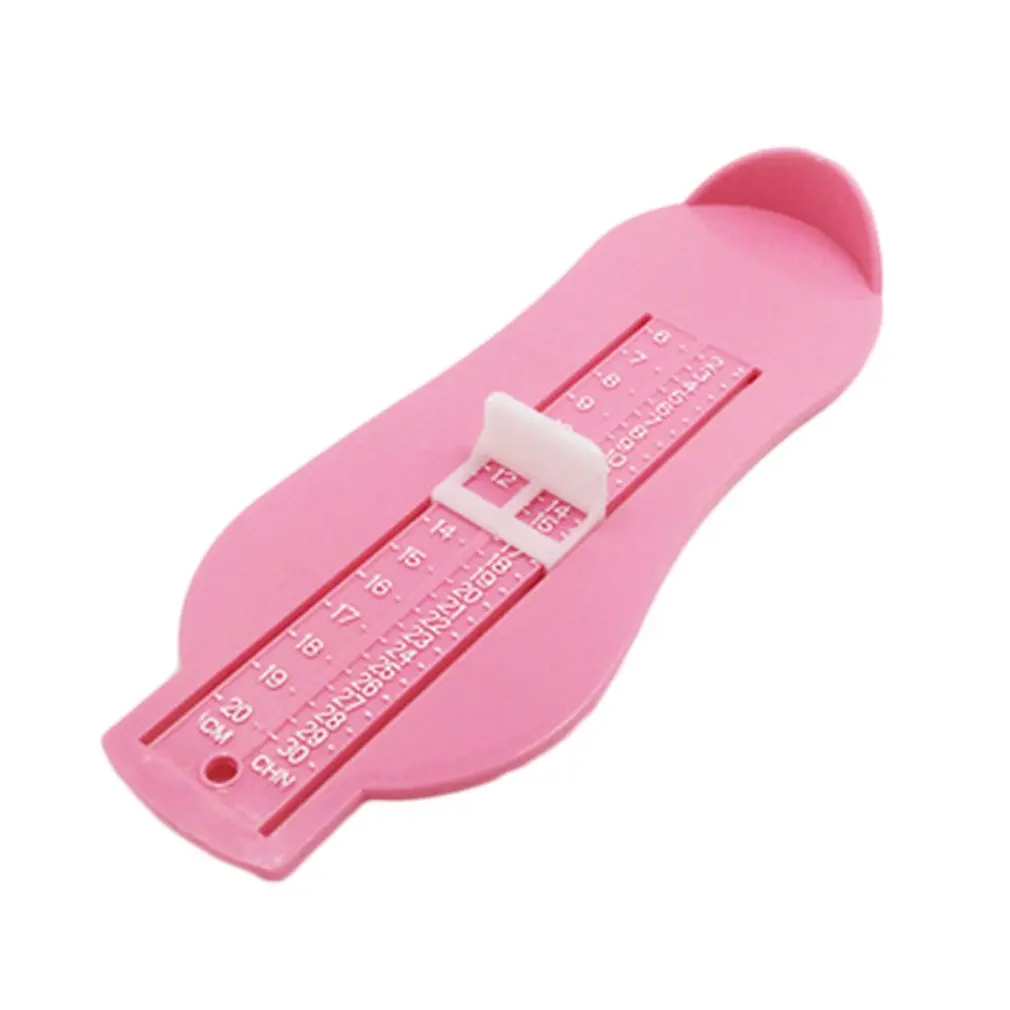 

OUTAD ABS Baby Care Kid Infant Foot Measure Tool Foot Measure Gauge Shoes Size Measuring Ruler Tools 0-20cm 4 Colors Dropship