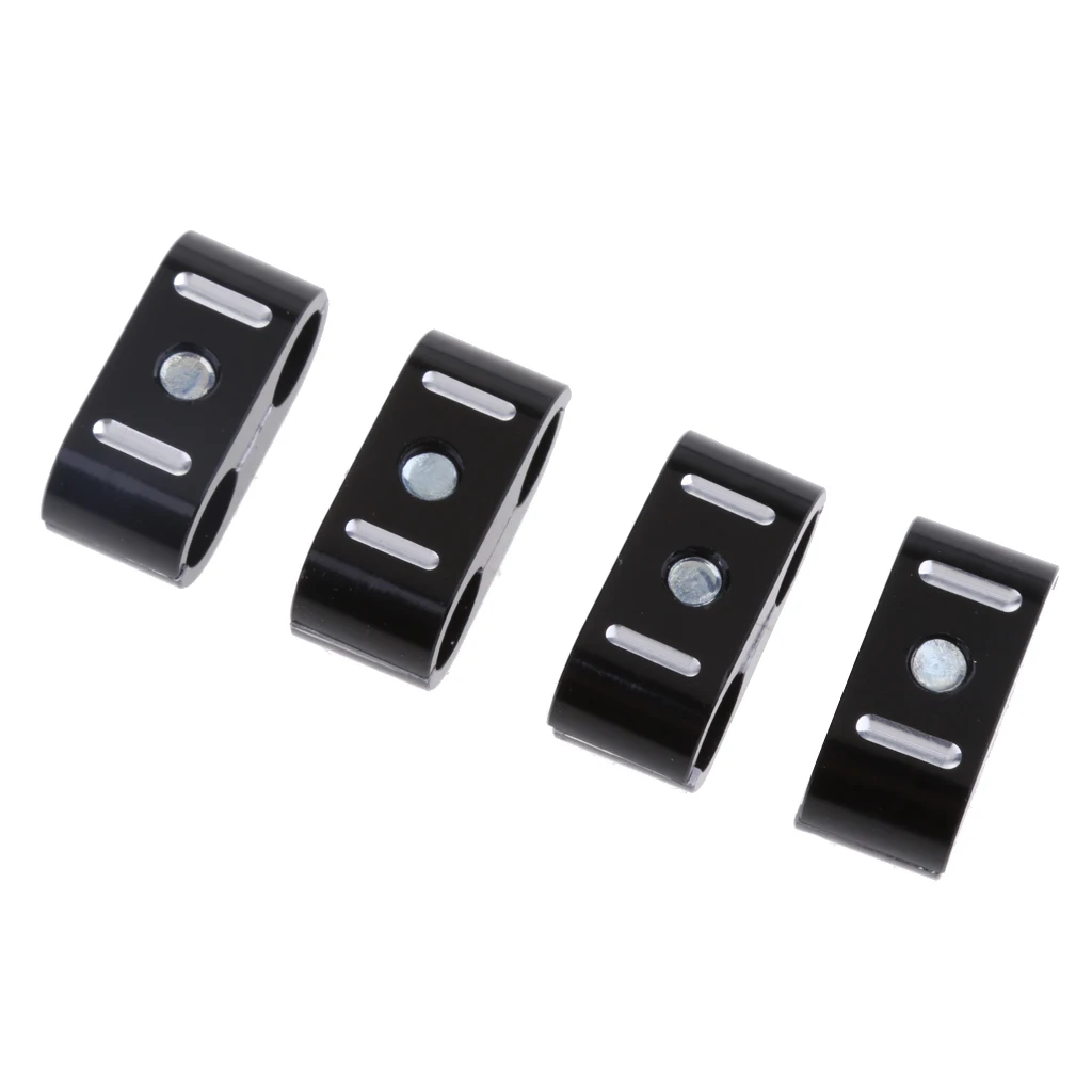 Набор из 4 металлических двухтормозных тросов для дроссельной заслонки зажимной